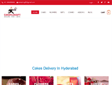 Tablet Screenshot of cakeplusgift.com